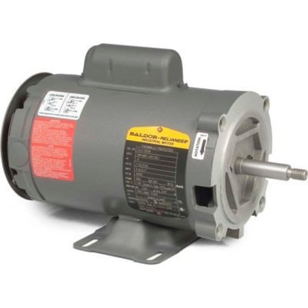 BALDOR-RELIANCE Baldor-Reliance Motor CJL1317A, 2HP, 3450RPM, 1PH, 60HZ, 56J, 3528L, OPEN, F1, N CJL1317A